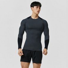 뮬라웨어 남성용 컴프레션 알파플러스 롱 슬리브 MMNBTL602