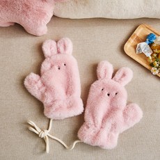 Modern House 柔軟觸感跳跳兔手套組 (雙手)