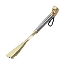 프랑온드 골드 포인트 스틸 구두주걱 32cm, 라이언 헤드 실버, 1개