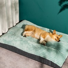 I LOVE PET 寵物睡眠軟墊, 綠色, 1個