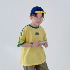 BerryCloset 兒童滾邊短袖T恤