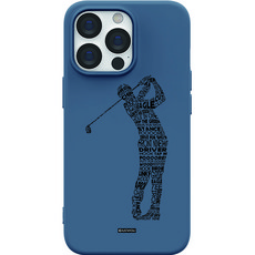 JUST4YOU 골프 타이포 소프트 휴대폰 케이스