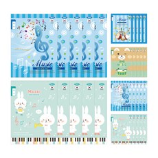 PENPIA 男孩 600 1-6 音樂基本音符, 隨機發貨, 30個