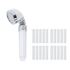HOME DAUM 暴雨水壓三級安全過濾花灑頭（超薄型）+過濾器20p, 1組