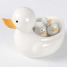 Puko圓鴨餐具架 4個 1組, 混色