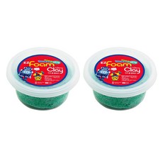 이지피아 이지 샤이니 폼클레이 2p, 초록, 120g