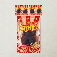해맑은푸드 찡어킹 오징어 몸통구이, 5개, 50g(미니)