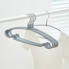 Bcozy 纖薄型防滑無痕衣架, 灰色, 40個