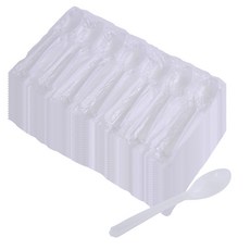 Bom91 獨立包裝半透明湯匙 17cm, 1件, 500件