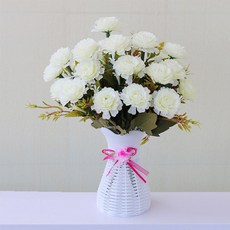 소니오 장식용 홈 테이블 멀티 조화 + 화병, TYPE 28 + 랜덤발송(화병 꽃), 1개