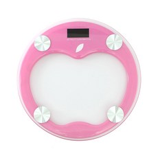 Apple圓形數位體重計, 粉色的, 單品