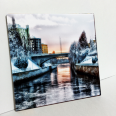 HTP 瓷磚照片 C2237 奧盧市的運河