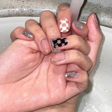 Maket Gamseong 造型美甲貼片組, 4組, 1號