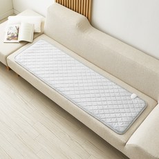 Noopza 碳纖維柔軟超細纖維碳素電熱毯, 灰色, 超迷你單人(50 x 155 cm)