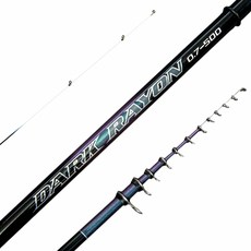 Banax Dark Rayon 釣竿 1-500, 黑色