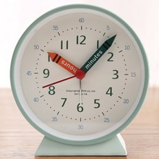 Slowing 蠟筆桌鐘, 薄荷綠