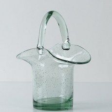 玻璃籃花瓶側背包 S, 單色