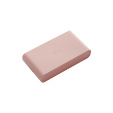 簡約口罩收納盒, 粉紅色, 1個