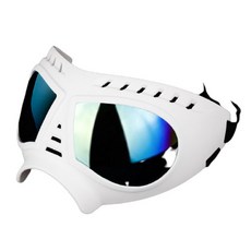 抗紫外線狗狗墨鏡 大型犬適用 RD_2010, 白色的, 1個