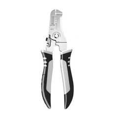 Uwadam萬用電動剪刀 黑色白色 4*2.5*18.5cm, 1個