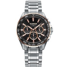 스콜피온시계 남성용 크로노그래프 메탈시계 44mm