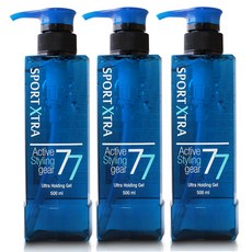 Sport Extra Active造型髮膠, 500ml, 3入