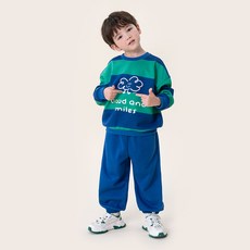 멜리코코 아동용 클라우드 스마일셋업 상하의 세트 MLJ412