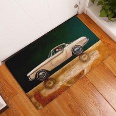 Allove Home 狗狗賽車門墊, TYPE4