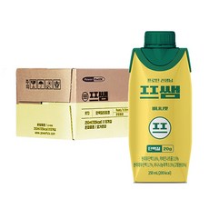 파워풀엑스 프쌤 바나나맛 단백질 음료, 250ml, 18개
