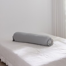 JONi 熱帶夜涼感冰棒造型長抱枕, 冰灰色, 枕套+枕芯