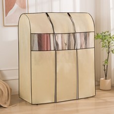 MashaTwo 全覆蓋拉鍊式衣架防塵套, 1個, 1入