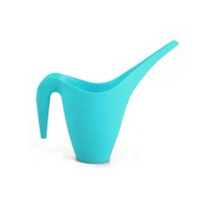 블랙트리 컬러풀 플라스틱 원예용 물조리개 블루 1L, 1개