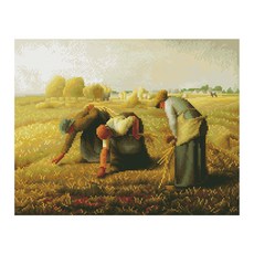 眼睛愛畫 DIY 珠寶十字繡小米 - The Gleaners, 混色, 1組
