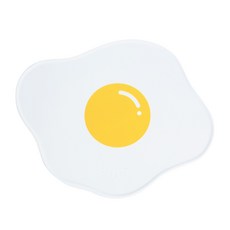 요기쏘 반려동물 계란후라이 롤업 실리콘 식기 매트, 47*26cm, 1개