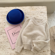 Orenjidamom 兒童圓領針織