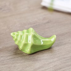 바다향 소라 세라믹 수저 받침, 4번, 4개