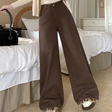 Awesomeful 女性羅米特寬版牛仔褲 A25FP070810