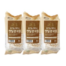 오가닉스토리 유기농 라이스 렌틸콩와플, 65g, 3개
