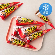 돼지콘 아이스크림 (냉동), 160ml, 8개