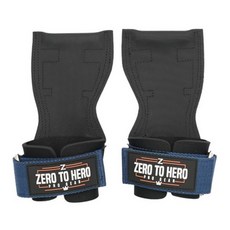 ZERO TO HERO 一體型專業護腕 左手 + 右手, 1雙, 藍色