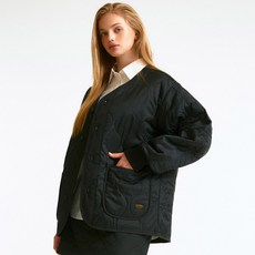 후아유 유니 퀼팅 자켓