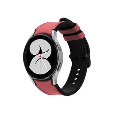 OVERGEAR Galaxy Watch 皮革錶帶 20MM, LH 4 粉紅色