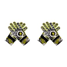 Block Mart 護指守門員手套 2件組, 黃色