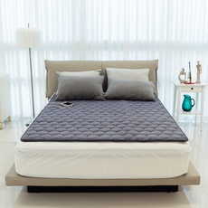 PASECO Baro On DC 碳纖維溫熱露營電熱碳纖維墊 PEM-S095DG, 切爾西灰, 單人(95 x 180 cm)