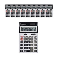 TIMEBIRD 桌上型計算機 SJC-507N, 10個, 銀色