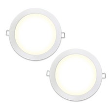 GAON LED 筒燈 20W DS, 自然光(白色), 2個
