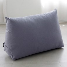 myme 三角靠背腰靠墊 沙發靠墊, 莫蘭迪紫