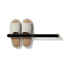 LIFE TOTEM 可連接的多拖鞋收納袋 2 座黑色, 1個