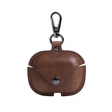 마켓에이 가죽 레트로 에어팟 프로 케이스, 브라운