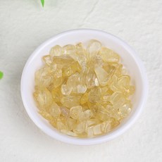 고품격화분을 완성하는 관상용화분 돌맹이 자갈 황수정, 1개, 100g